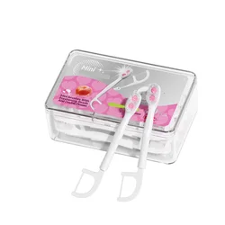 Portable Oral Care Set: 20 - Piece Disposable Toothbrush Kit with Toothpaste, Tongue Cleaner, Floss & Toothpicks (Peach flavor)