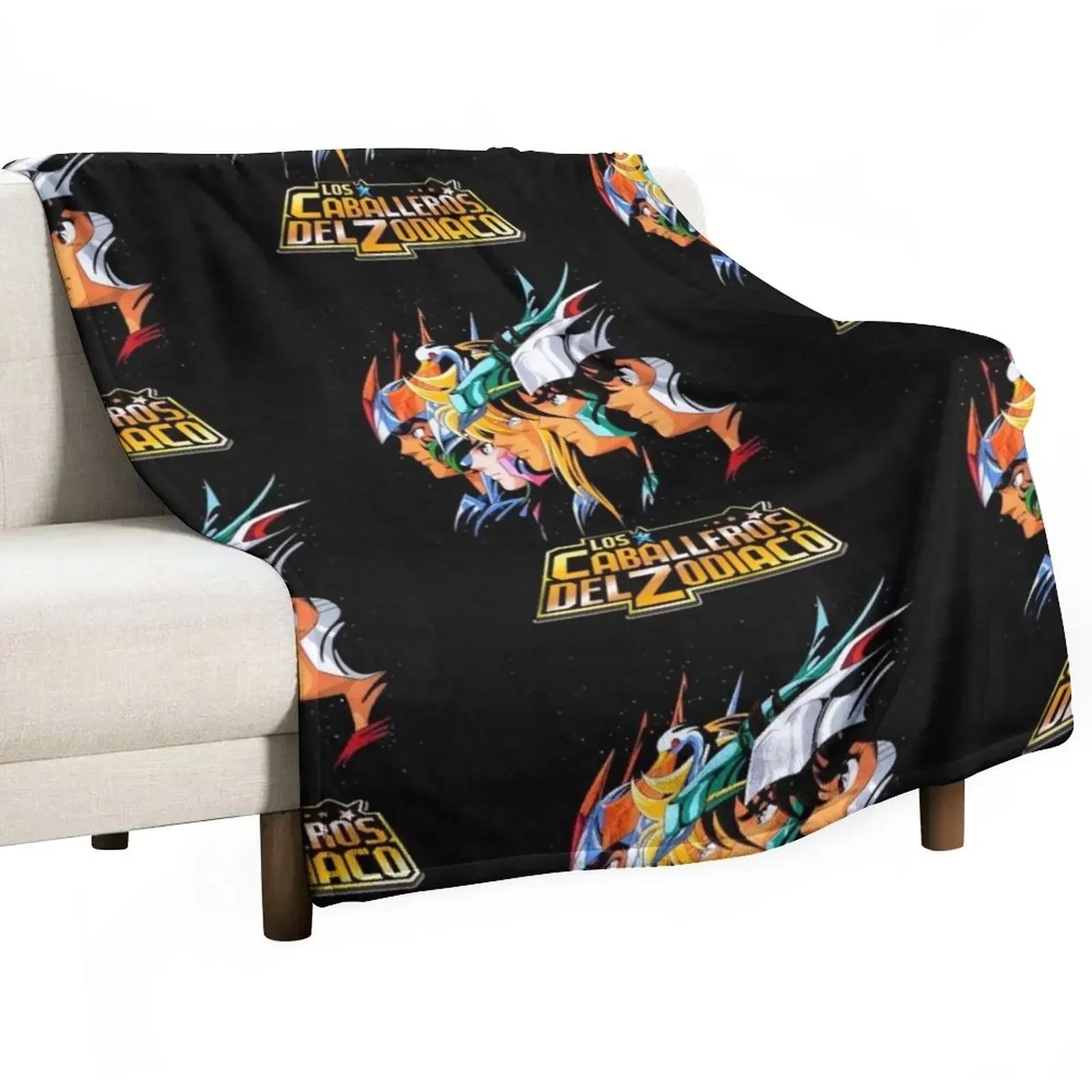 

LOS CABALLEROS DEL ZODIACO16 Throw Blanket funny gift Luxury Thicken Luxury Brand Loose Blankets