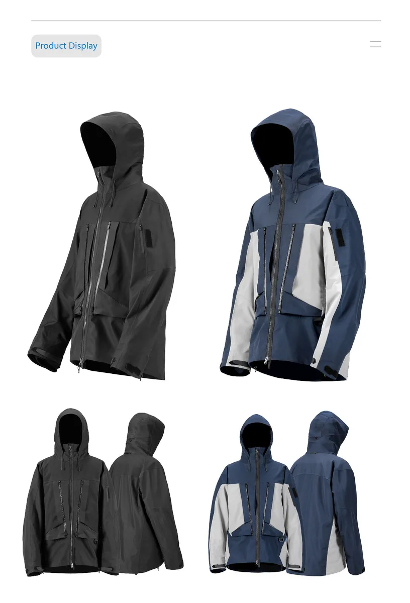 Reindee Lusion 22FW xxx-01 all weather multiform ski-jacket storm jacket waterproof 3l fabric techwear gorpcore