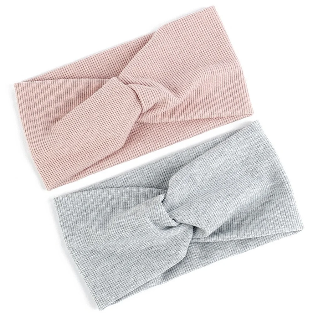 Spring Summer Solid Color Baby Headband Girls Twisted Knotted Thread Soft Elastic Baby Girl Headbands Hair Accessories hair accessories hair bands hair headband accessories baby headband set 1 PCS