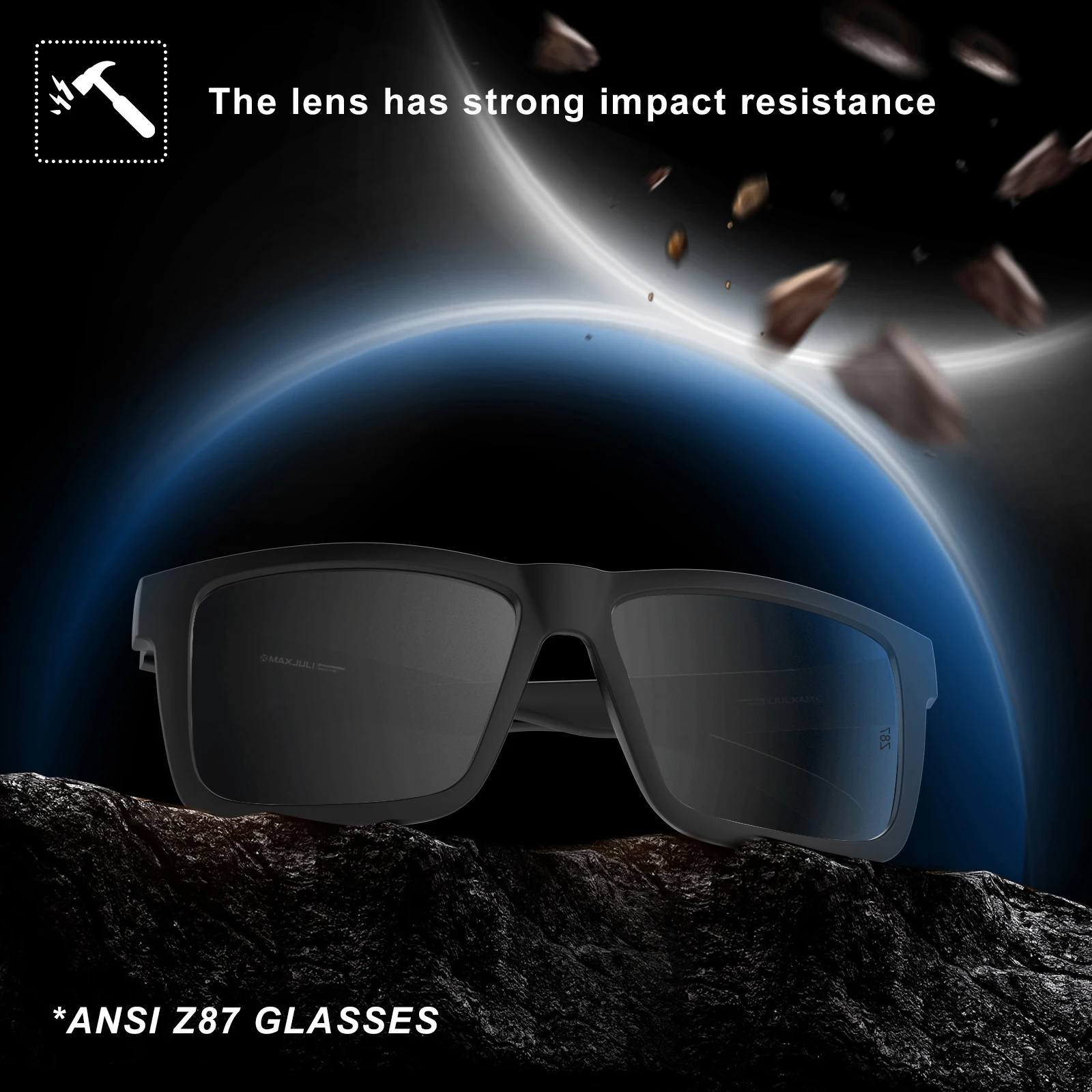 MAXJULI XXL Size Double Extra Large Z87 Sunglasses Big Wide Heads Men TR90 Ultralight UV400 Protection Glasses 8228 women sunglasses uv protection glasses