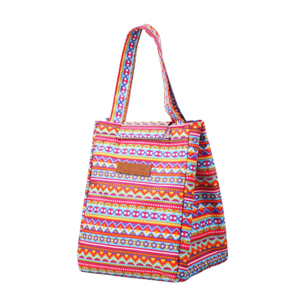 Insulated Thermal Lunch Bags For Men Women Breakfast Lunch Box Organizer Waterproof Camping Food Drink Cooler Bag Picnic Travel