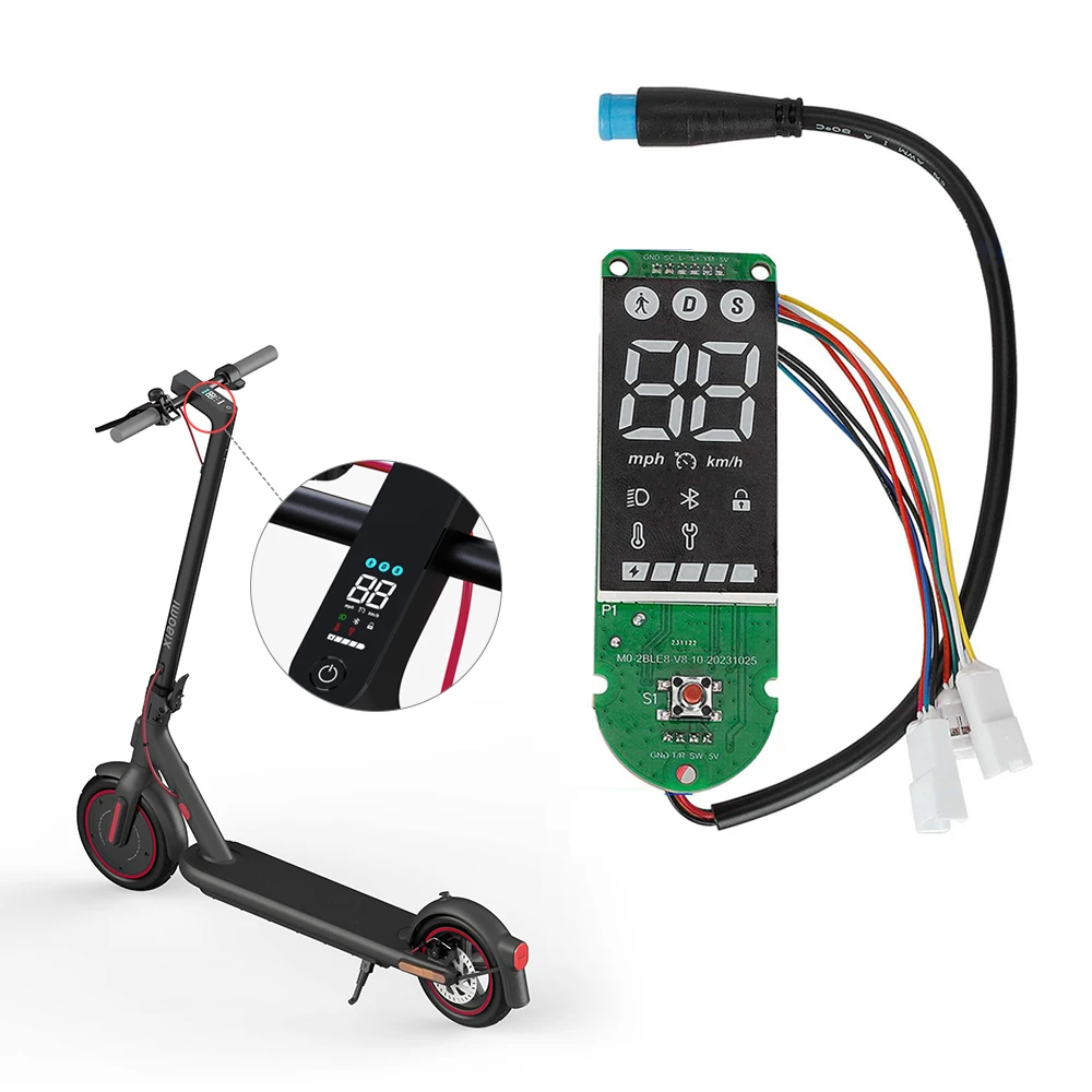 Kit Cruscotto E Controller Bluetooth Per Monopattino Elettrico MI4Pro - Display PCB Con Dissipazione In Alluminio E Impermeabilità IPX4