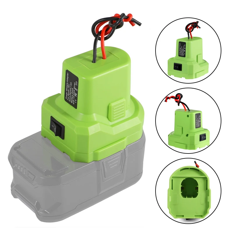 Lithium Battery Adapter for Ryobi 18V Battery DIY Power Wheels Adapter