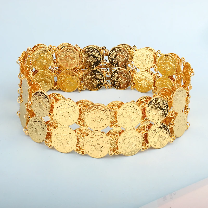 Coin Belt Kurdistan Wedding Jewelry Women Party Favors Body Accessories for Women Womens Belts for Party Dress Moroccan Bride
