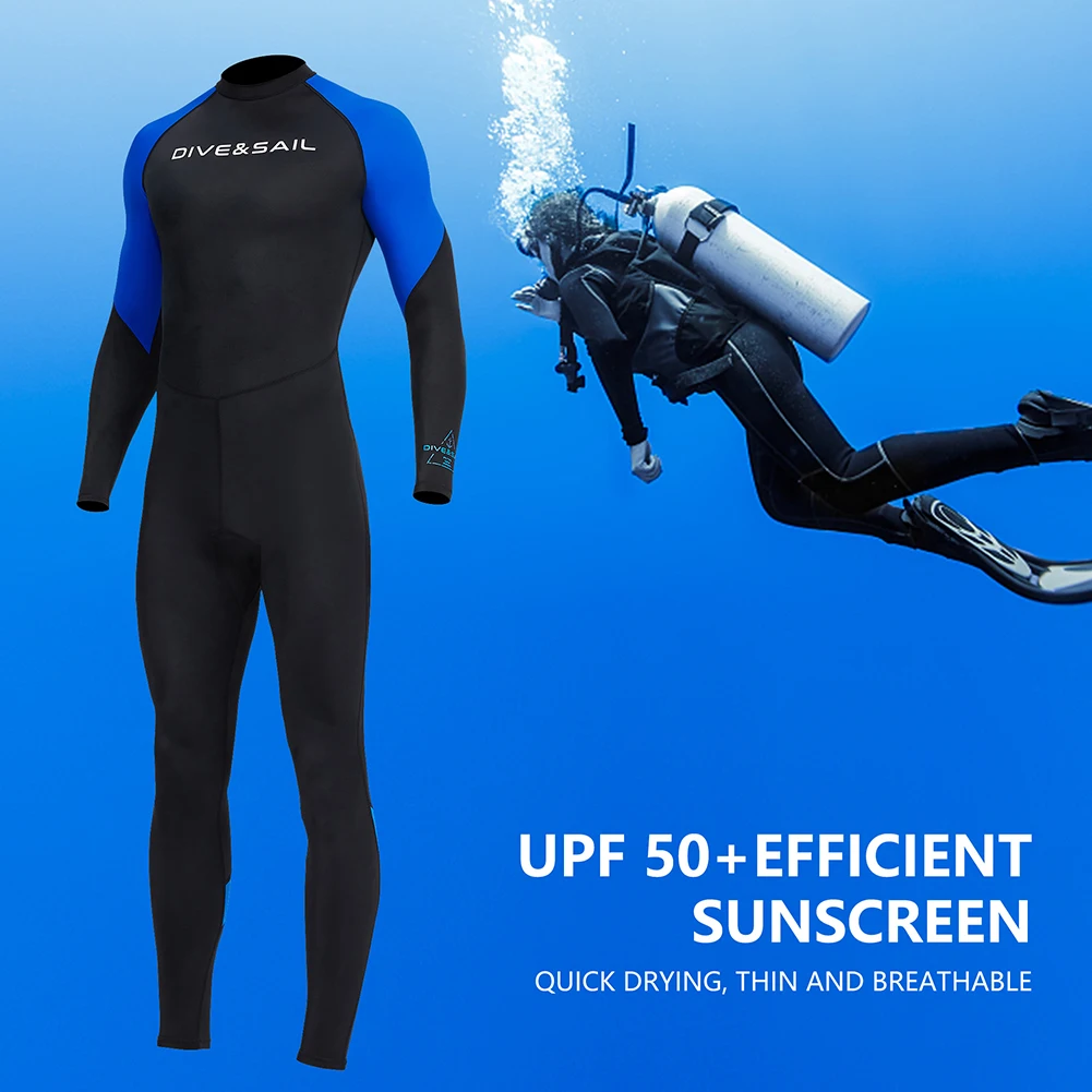 Wetsuit Men Diving Clothes Sunscreen Snorkeling Surfing Swimsuit Warm Wetsuits Swimming Swimwear Full Suit male swim rash guard