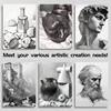 12pcs Marie's Charcoal Pencils Set for Drawing, Sketching,Shading,for Artists,Professional - Soft Medium and Hard Tips Blending 4