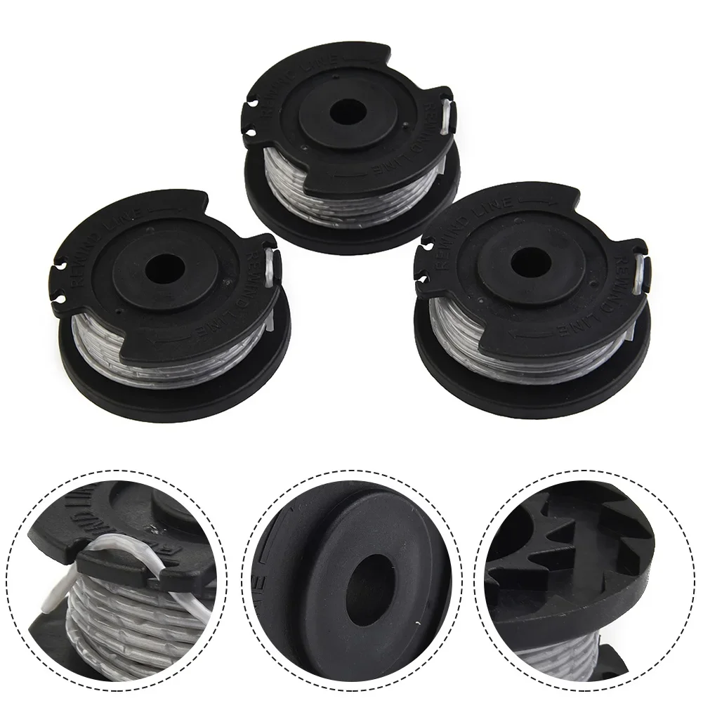 

3 Pack Spool & Line For Bosch Spool Coil Easygrasscut 18V For Easygrasscut 23 F016800569 Garden Tool Accessories Grass Head