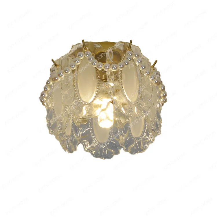 

Aisle Light Bedroom Corridor Light Crystal Glass Warm Light Ceiling Lamp