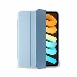 Durable Soft Silicone Stand Protective Tablet Case - 8.8 inch for MatePad mini 8.8 (Sky blue)