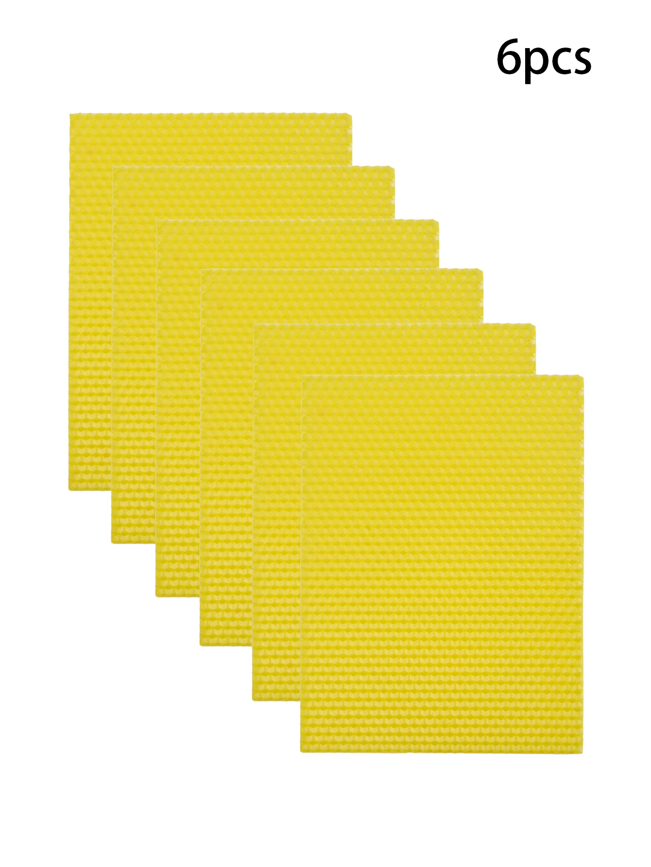 Feuille De Cire D'abeille Colorée, Rouleau De Bougie, Coussin Fait à La Main, Bricolage, Feuille D'avertissement En Accent D'abeille, Matériel D'activité Parent-enfant GT, 15x20cm, 20x20cm