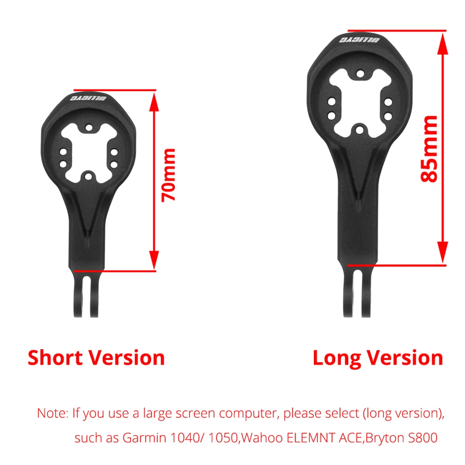 Cestbon Support combiné de Guidon de vélo Avant pour Garmin Edge Wahoo Elemnt Bryton Rider Stages Dash Hammerhead Camp avec Cervelo Trek Bontrager Blendr BMC ICS Cannondale C1 (Pas d'adaptateur