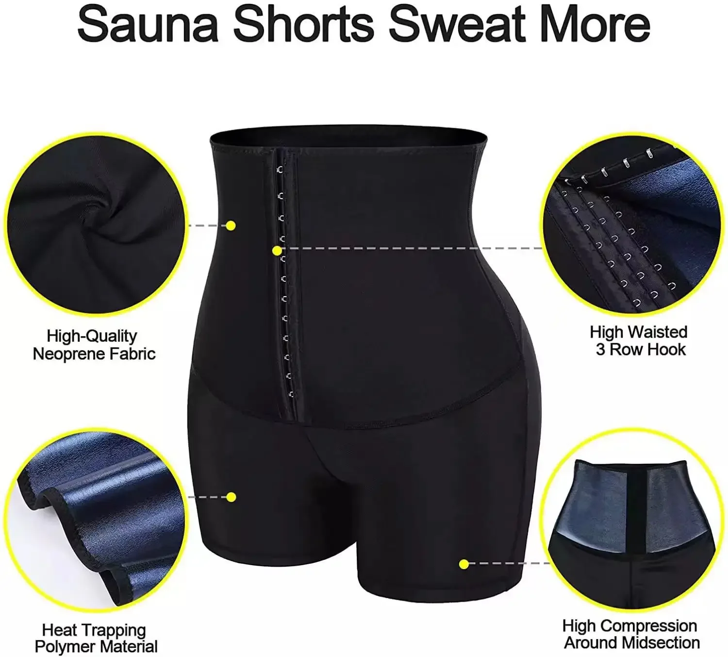 Body Shaper Pants Sauna Shapers Hot Sweat Sauna Effect Slimming Pants Fitness Shapewear Workout Gym Leggings Fitness