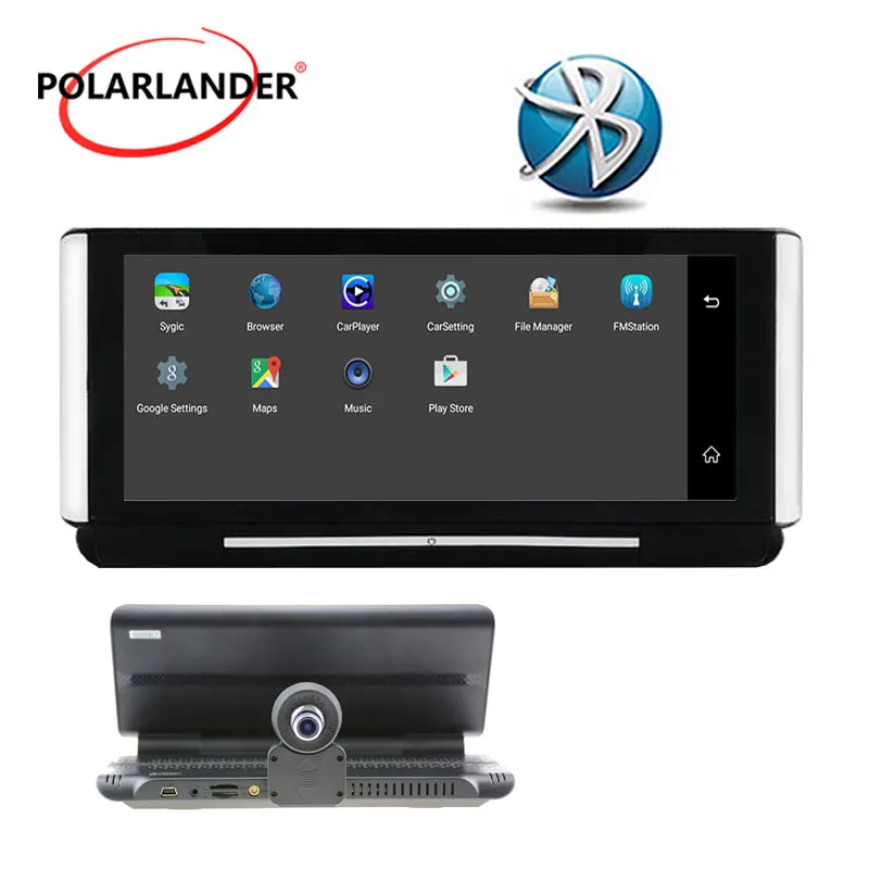 

Folding control platform Android 16G external portable driving recorder Bluetooth 6.86 inch 3G/WIFI