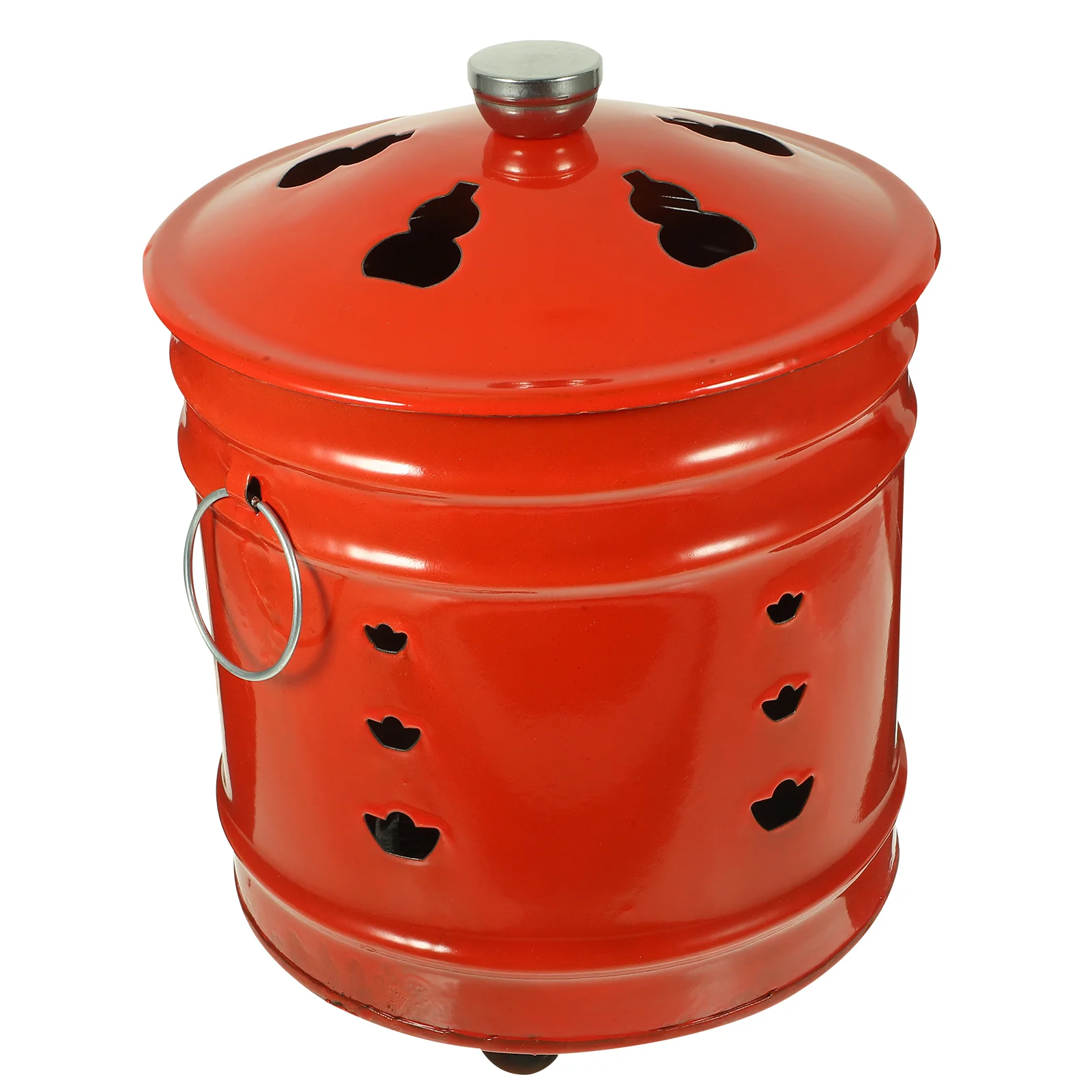 

Ingots Enamel Burning Gold Barrel Outdoor Wood Fireplace Waste Incinerator Cage Lid Auspiciousness