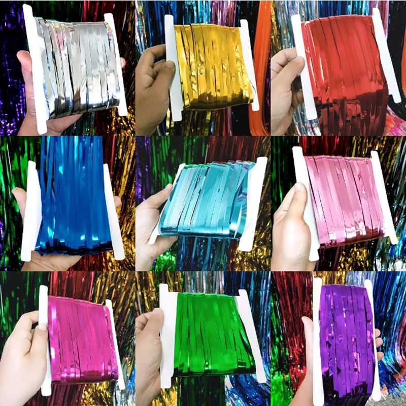 

1-4m Laser Curtain Halloween Birthday Bachelorette Party Wedding Decoration Party Background Birthday Striped Background