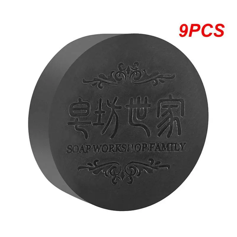 

9PCS Hair Nourishing Shampoo Soap Natural Hair Darkening Shampoo Bar Soap Natural Organic Hair Cleansing Handmade Soap Hair Care