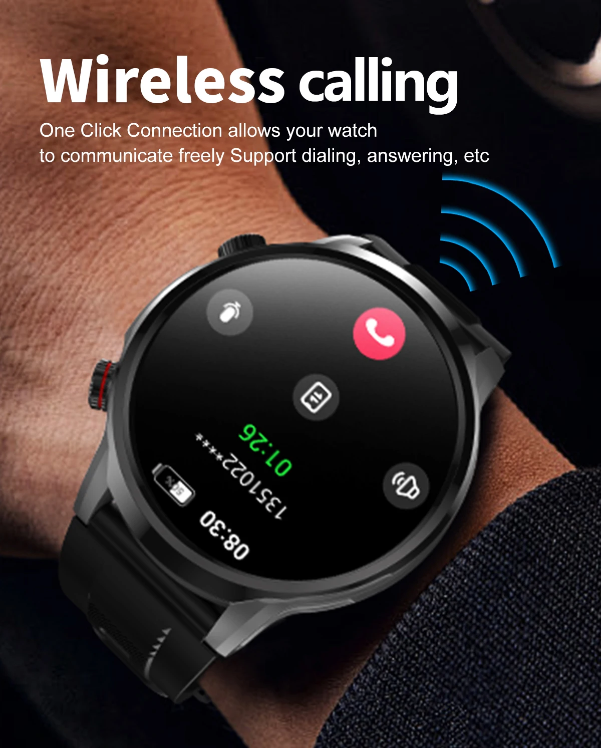 LIGE Smart watch 2025 Dual Bluetooth Call Watch Sport Fitness Bracelet Blood Oxygen IP68 Waterproof Smart Watch For Android IOS