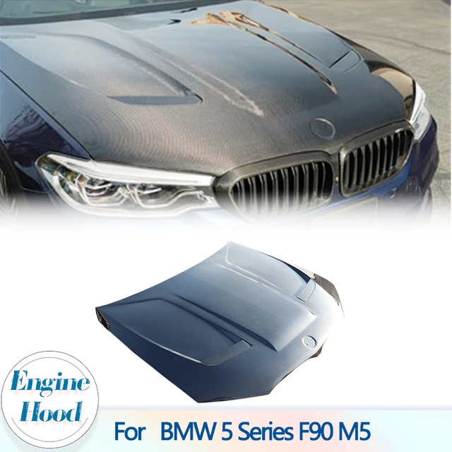 Auto Front Motorhaube Abdeckung Für BMW 5 Series F90 M5 4-Tür 2018-2023 Dry  Carbon Körper kit Motorhaube Motorhaube - AliExpress