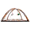 Cat Toys Portable Cat Tent Funny Pet Toys Mobile Activity Pets Play Bed Toys Cat Play Mat Blanket House Foldable Kitten Tents 5