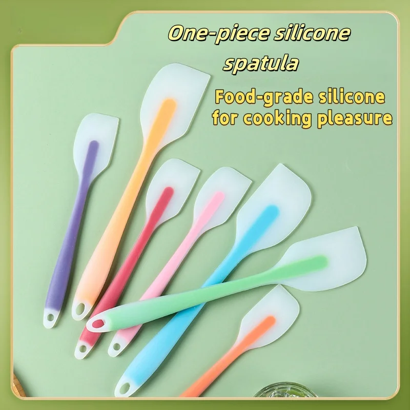 CreamSpatula Silicone Scraper and Small Household Baking Silicone Scraper KitchenBaking ToolsResistant NonStick Cooking Utensils