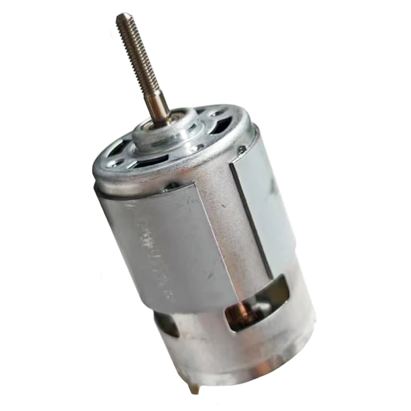 อะไหล่เครื่องมือไฟฟ้า อุปกรณ์บำรุงรักษา RS755 มอเตอร์โรเตอร์แบบเพลายาว DC 21V สำหรับเครื่องตัดหญ้า อะไหล่ทดแทน 1