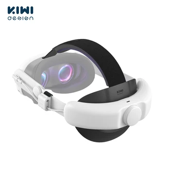 KIWI 디자인 6400mAh 배터리 헤드 스트랩, 메타 퀘스트 3 호환, 전력 지속 헤드 스트랩, 충전 스탠드용 아님