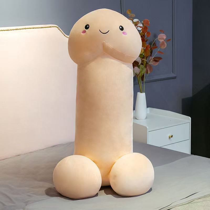 Big Size Trick Penis Plush Soft Simulation Boy Dick Plushie Real-life Penis Pillow pillow sexy hugging pillow girlfriend gift