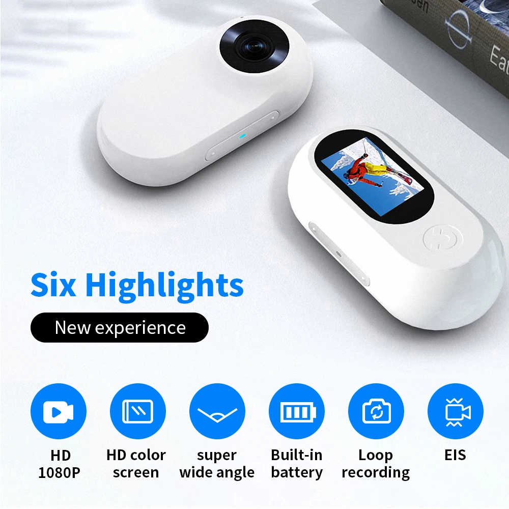 Mini Action Camera HD 1080P Portable Pocket Cam Outdoor Sport DV Video Recorder Small Camcorder Bike Bicycle Dash Cam For Car 2