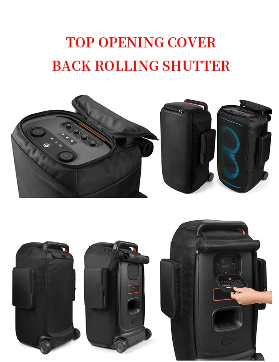 Quality Protective Cover for JBL PartyBox 520 Speaker Dust Cover PARTYBOX 520 Audio Microphone Dust-proof Cap Case