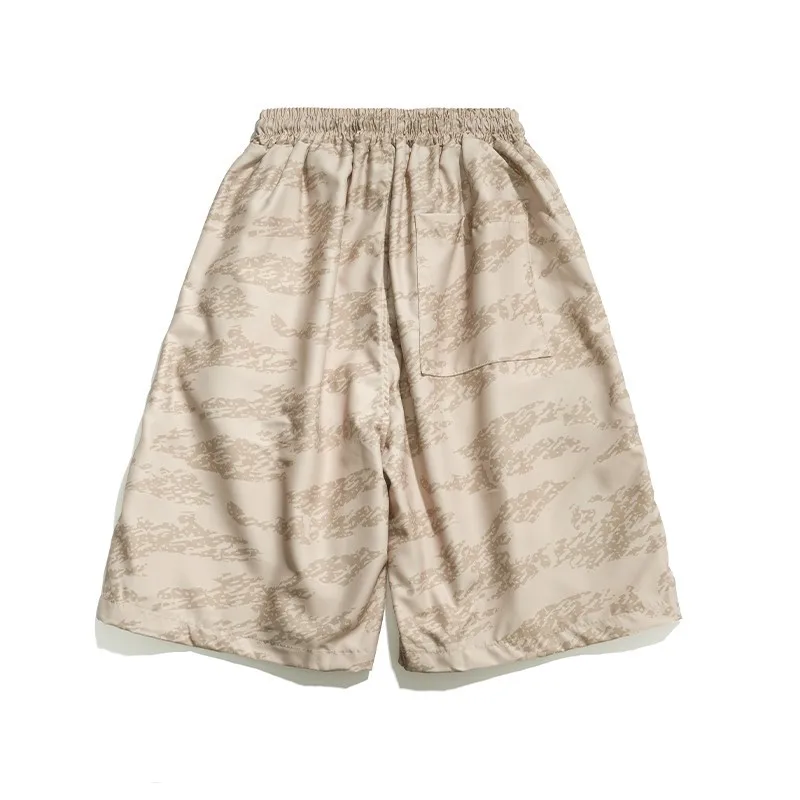 Trendy American High Street Casual Letter Printing Shorts for Boys' Summer Hip Hop Pop Capris
