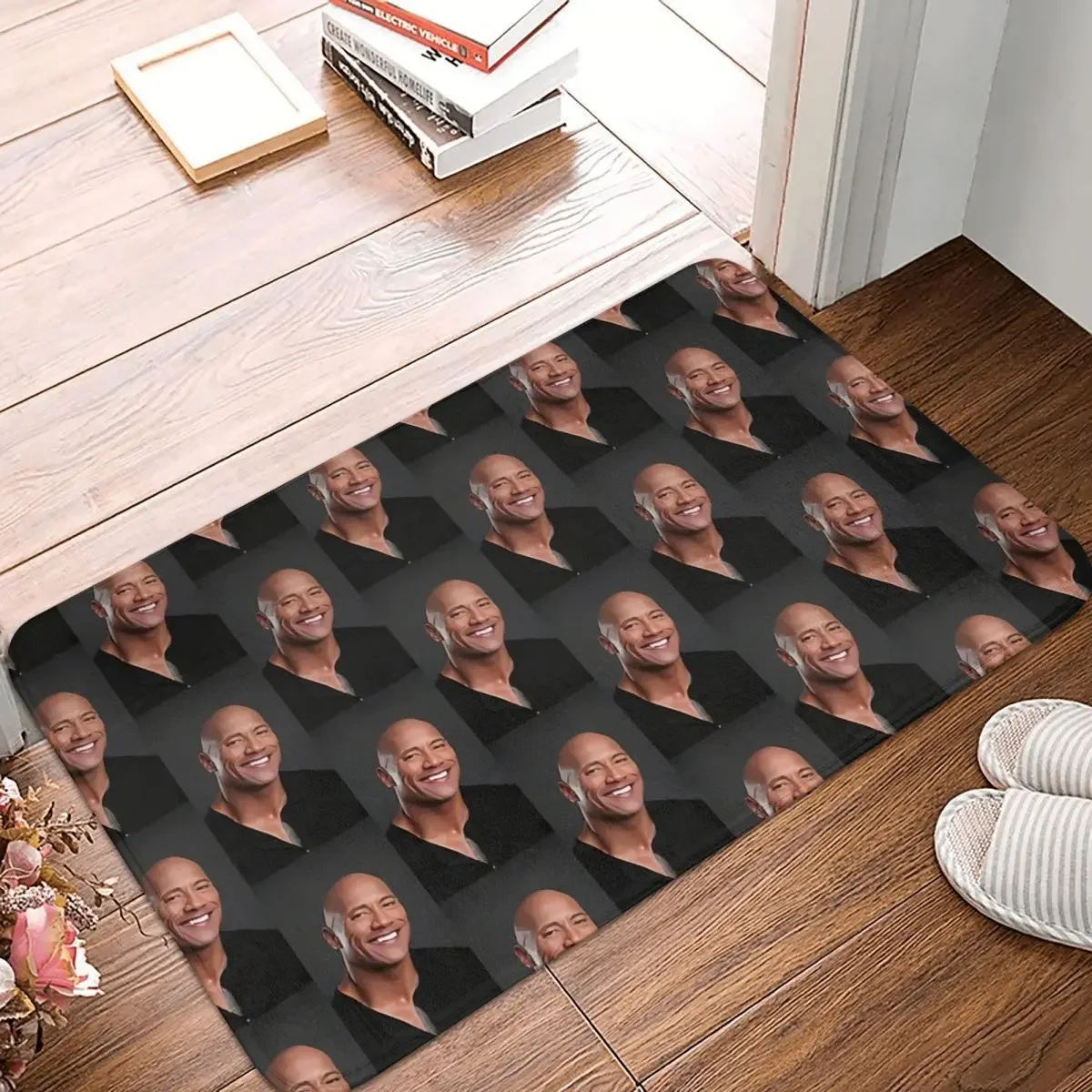 

Bathroom Mat Dwayne Johnson Rug Home Doormat Kitchen Carpet Decoration