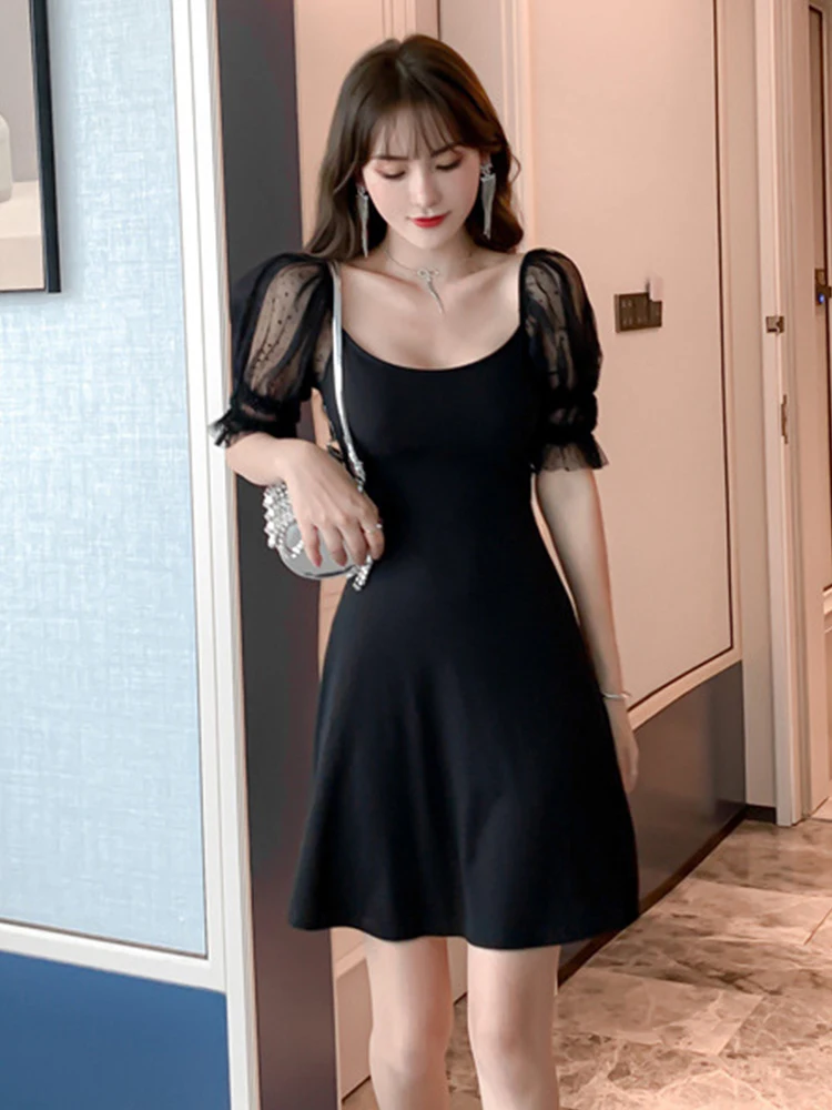 black long sleeve glitter dress Sequins Prom with Slit Backless pearls appliques lace Color:Black/Green/Silver cllc2024