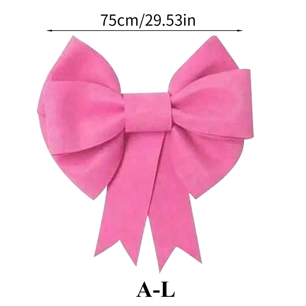 Elegant Pink and Red Decorative Bow for Celebrations and Home Décor