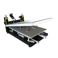 Silk Printing Table Manual Screen Machine SMT Solder Paste Finger Running Ink Press 2