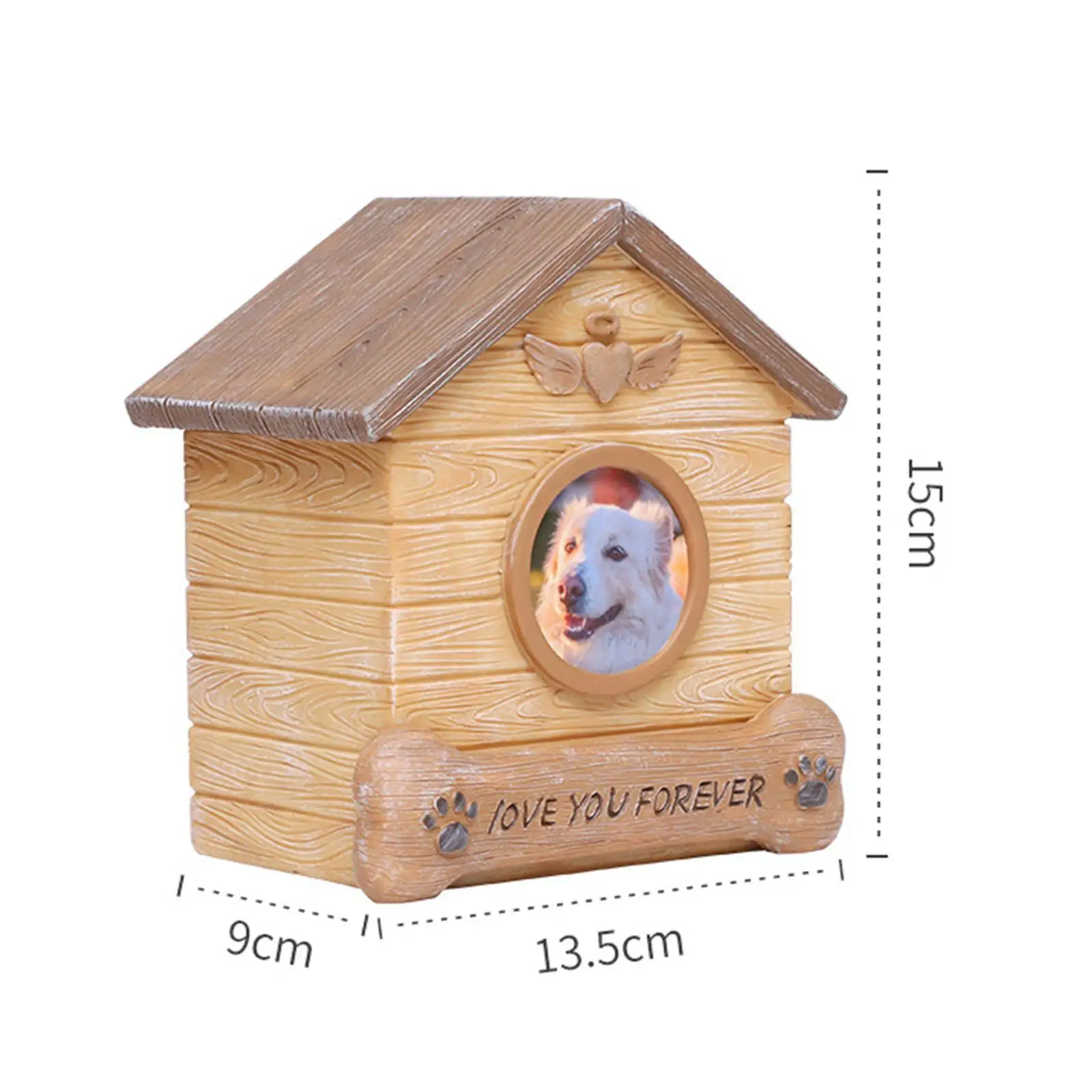 Pet Cremation Urn Pet Memorial Box Pet Loss Remembrance Gift Memory for Dogs and Cats Memorial Keepsake Urn