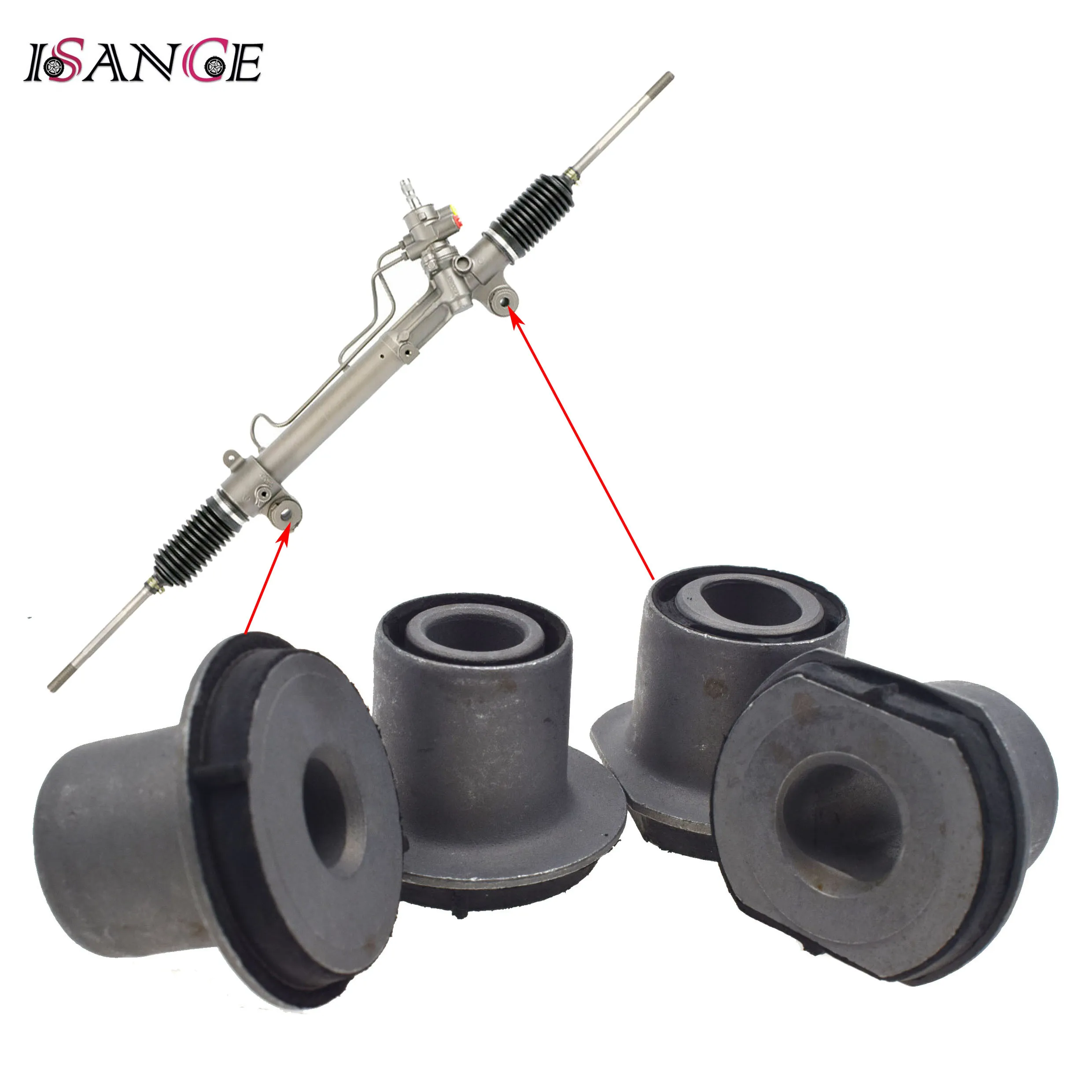 For Toyota RAV4 1.8L 2.0L 2.4L 2004 2005 Power Steering Gearbox Rack And Pinion Sleeve Bushing Kit 4420042140 4425042140 steering rack repair kit