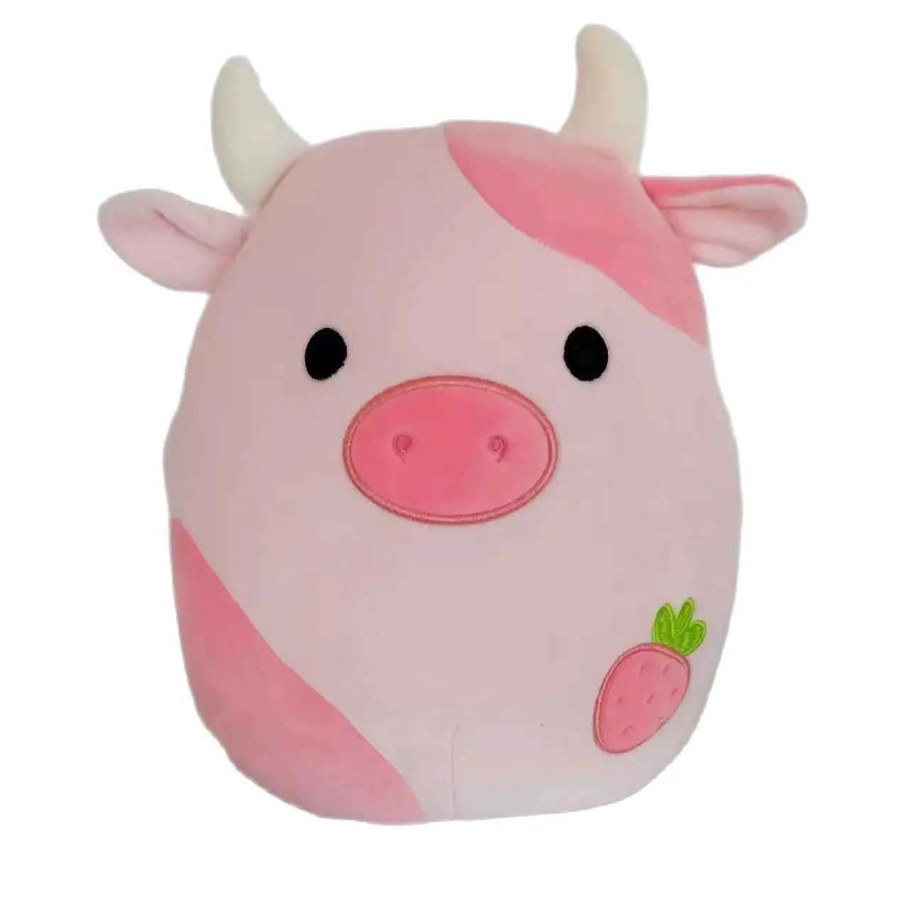 2023 Squishy Strawberry Cows Plush Toy Kawaii Axolotl Frog Mushroom