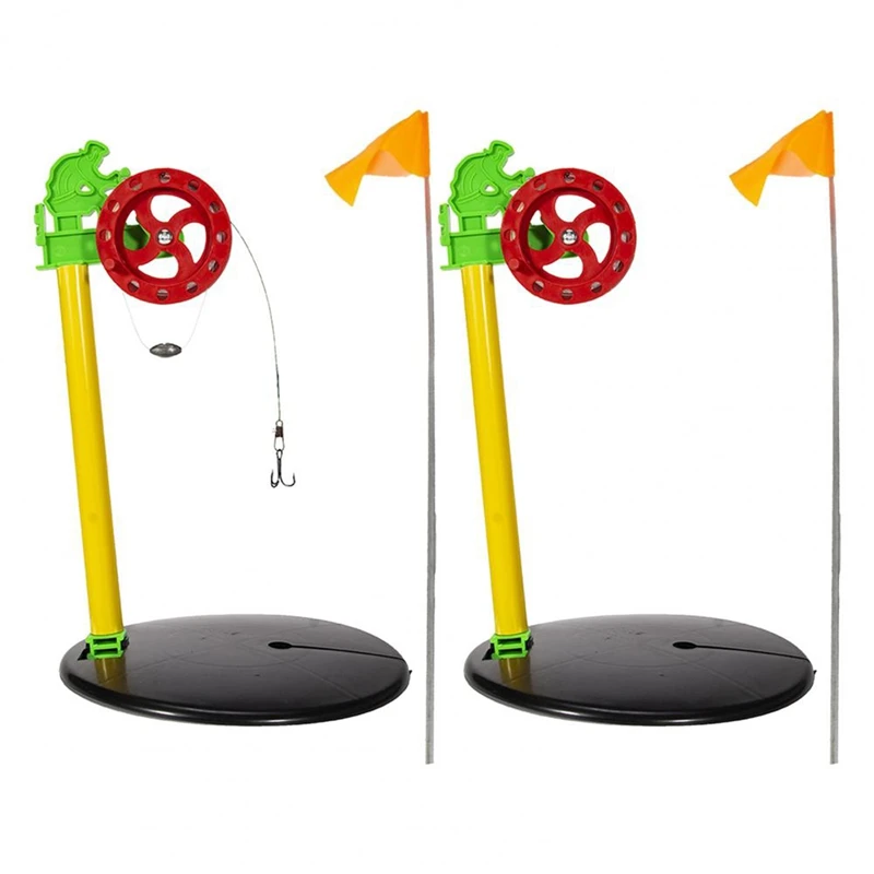 Ice Fishing Flag Cold Resistant Colorful Fishing Flag Outdoor Winter