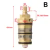 Brass Replacement Thermostatic Spool Cartridge Bath Mixer Faucet Shower Valve Repair Kit Bathroom Accessories Home Hardware 4