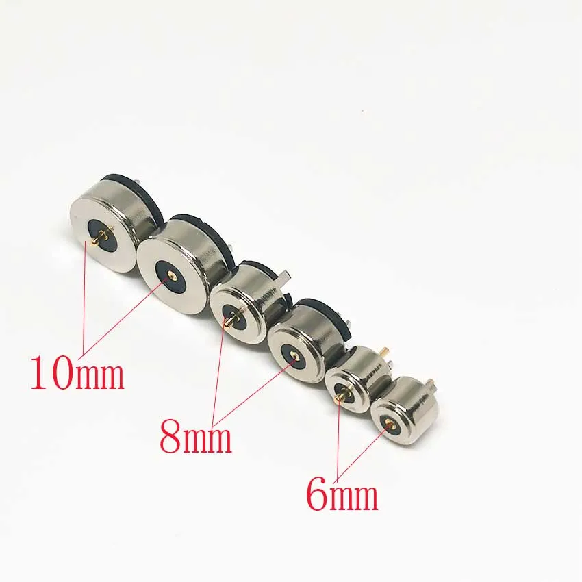 Connettore Magnetico A 3Set 2A-10A Presa Di Alimentazione Magnetica A Luce Led Ad Alta Corrente Ad Alta Corrente Connettore Di Ricarica Per Tazza D'Ac