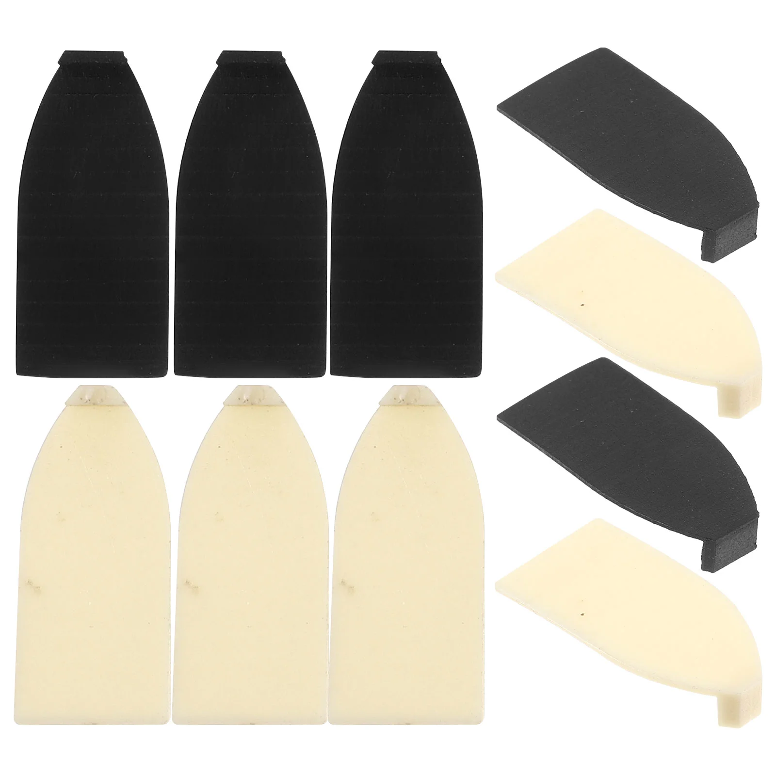 

10pcs Violin Bow Tips Plastic Bow Tips Violin Bow Repair Parts Violin Accessories