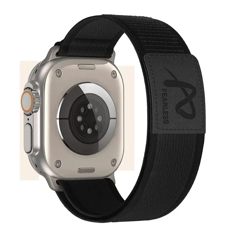 Nylon Leather Sport Watch Strap - Premium Band in Multiple Sizes