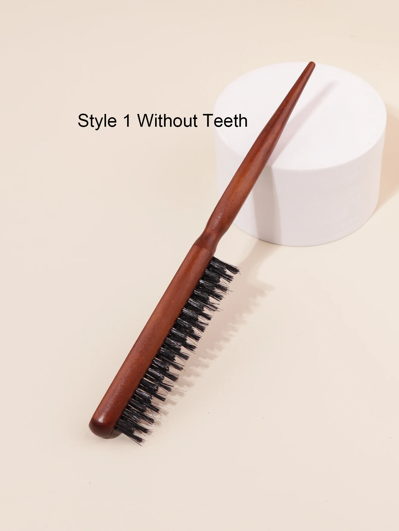 1 piece of wooden mouse tail comb tear comb for hair segmentation for edge control, combing back, smoothing, and fluffiness 4