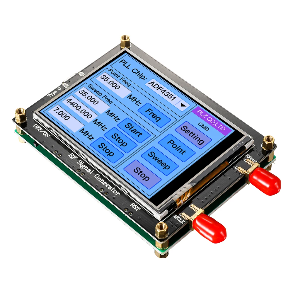 ADF4351 35M-4.4G RF ȣ ߻, ļ ī PLL  ȣ ҽ  ġ ũ 2.2-4.4G ٺ