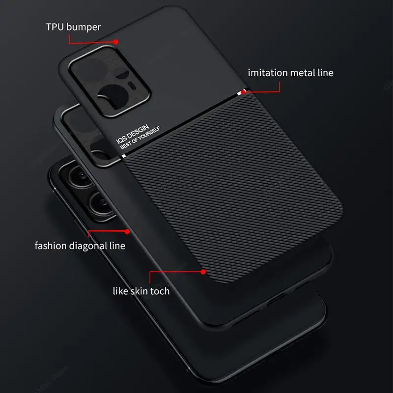 Textured Magnet Case for Smartphones – Enhanced Protection and Style