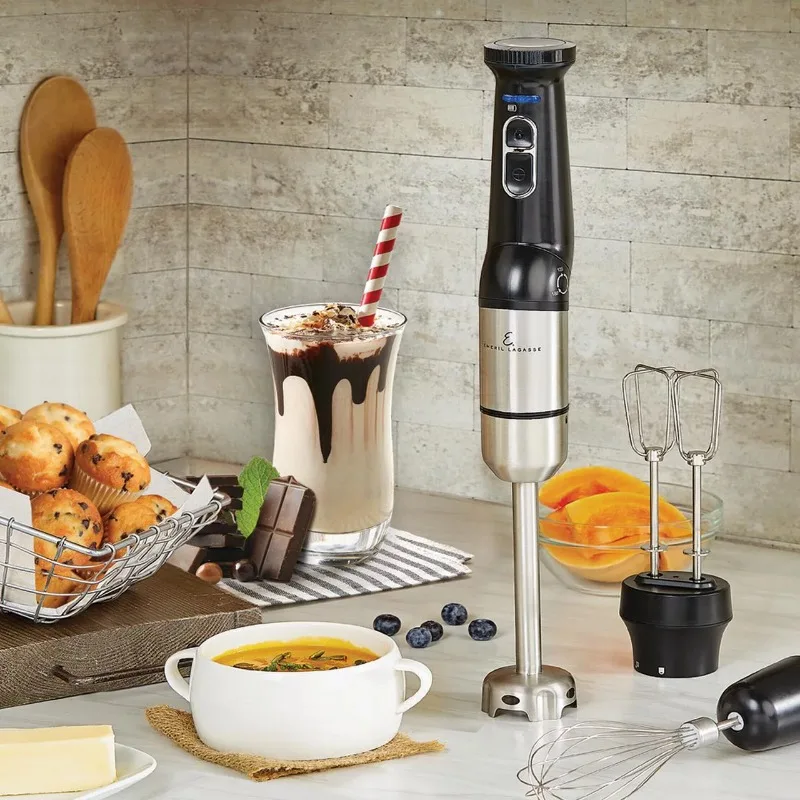 Emeril Lagasse™ Blender & Beyond Plus™ Cordless Rechargeable Immersion  Blender with Variable Speed, Double Beater - AliExpress