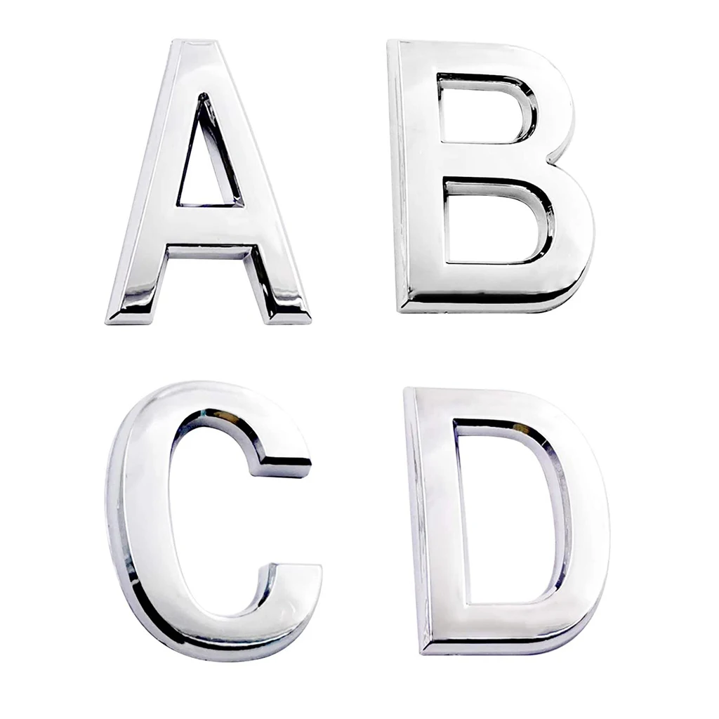 5cmSelfAdhesiveAlphabetDecorativePlasticLettersAZtoCustomize
