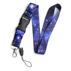 Vibrant Printed Fabric Lanyard with ID Card Holder and Neck Strap Clip (2)