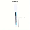 1/2/3/4PCS White Long Head Markers, 0.7MM Multi-Surface Deep Hole Markers, Long Nib, for Construction, Crafts More 4